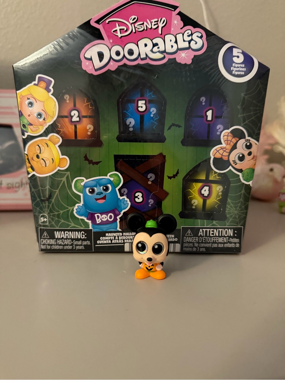 Disney Doorables Haunted Halloween 2026 Mickey Mouse collectible figure.